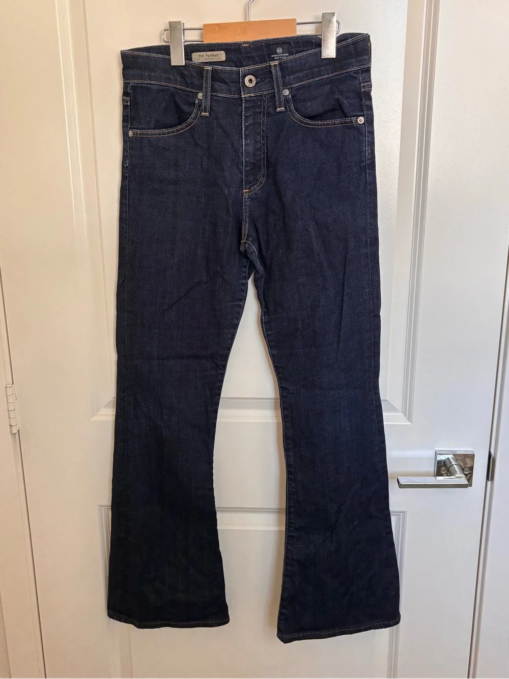 Ag Adriano Goldschmied Dark Farrah 70's Bell Bottom Jean